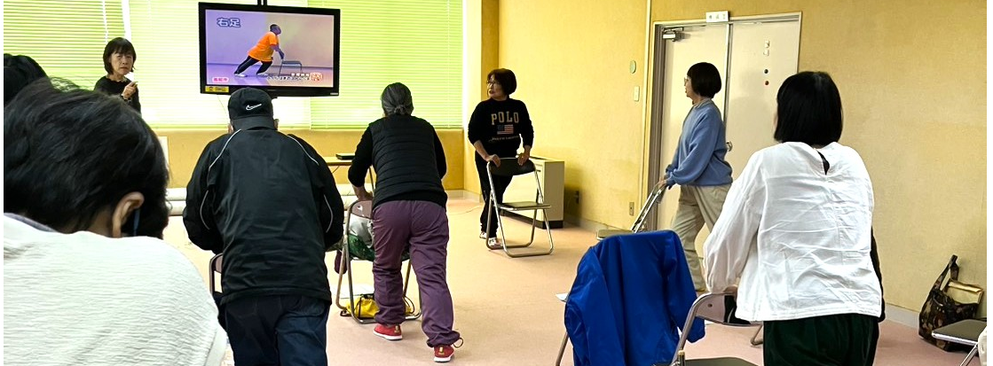 ふくみみサロン：いきいき100歳体操✨